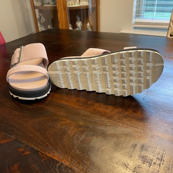 NIB, SOREL MAUVE ROAMING SLIDES, 7.5 - Picture 2 of 5